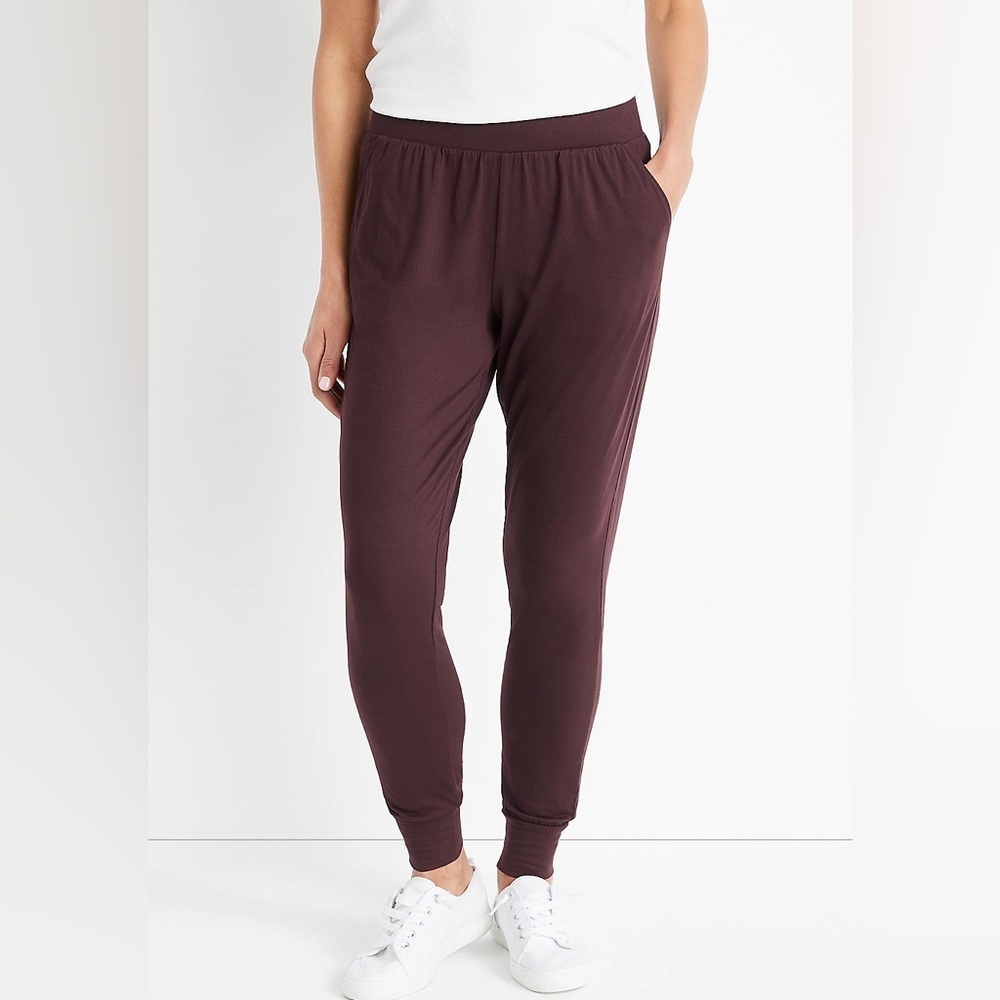 Maurices High Rise Brown Ultra Soft Jogger